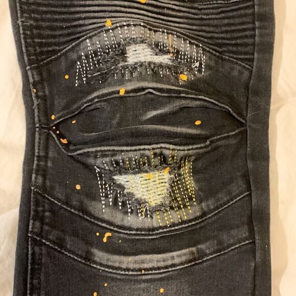 SWITCH, remarkable, slim taper fit, 34x34, paint spatter, great condition - Picture 7 of 16